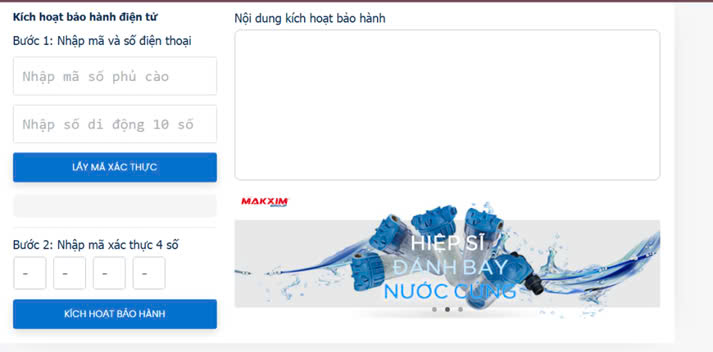 Chính sách bảo hành