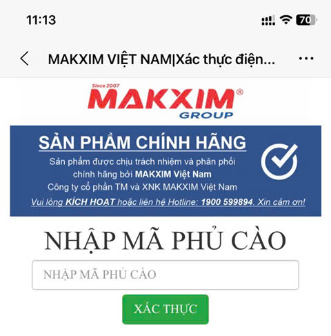 Chính sách bảo hành