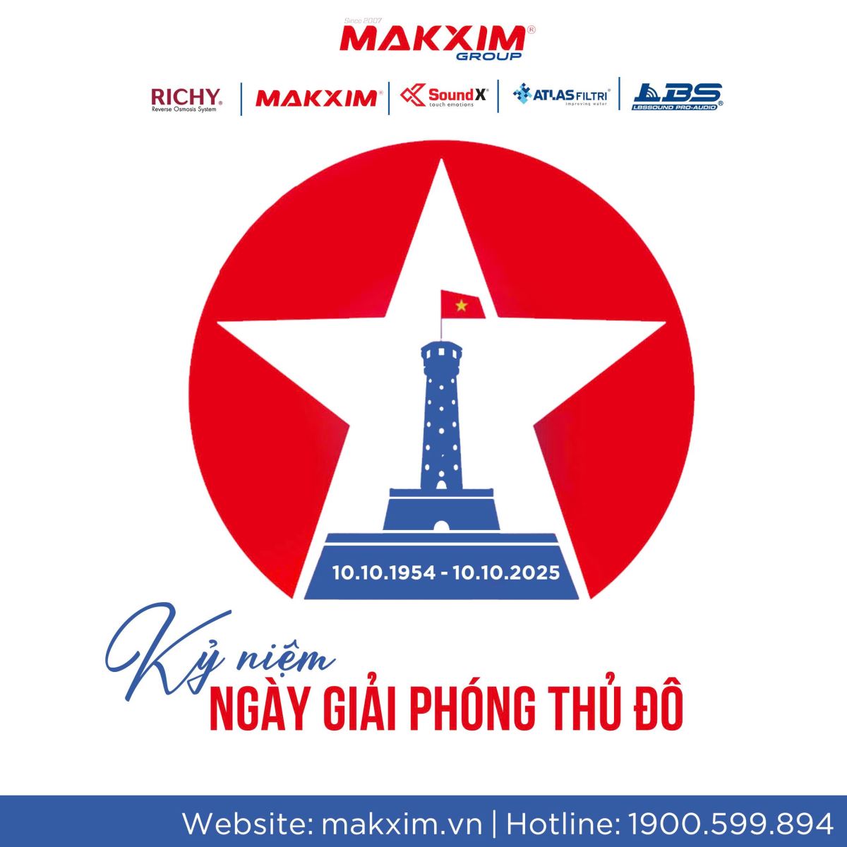 CHÚC MỪNG NGÀY GIẢI PHÓNG THỦ ĐÔ 10/10