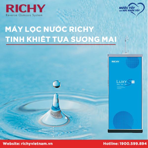 may-loc-nuoc-richy-tinh-khiet-tua-suong-mai